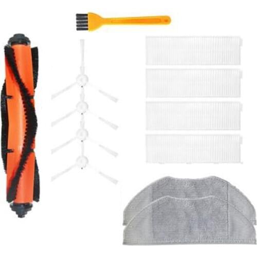 12Pcs for Mi Mijia G1 Robot Vacuum Cleaner Parts Mi Robot Main Roller Side Brush Hepa Air Filter Mop Cloth