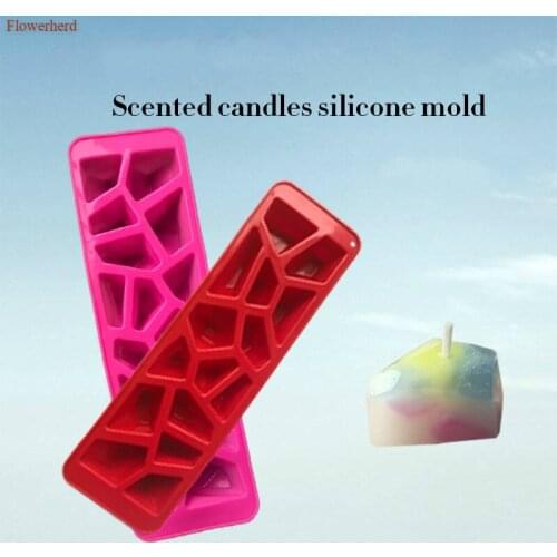 3d Candle Making Mini Amber Gem Silicone Mould Diy Scented Candle Drip Mould Chocolate Mould Home Decor Fondant Tools Diy Candle