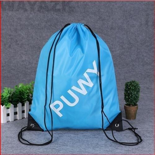 500pcs/lot) 35x40cm custom printed gift drawstring backpack for sport for kids and teenager
