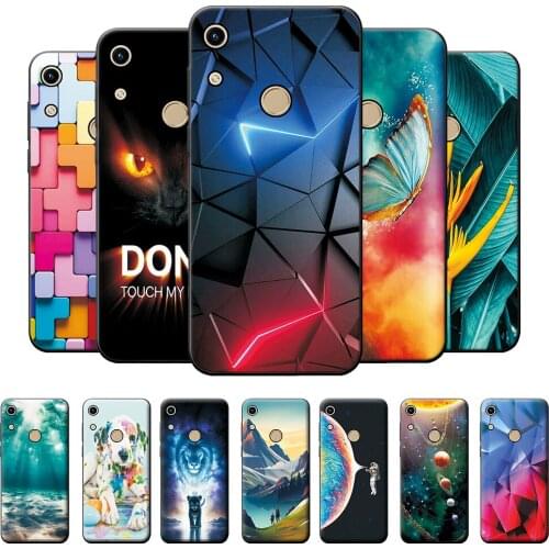 For Honor 8A Pro Case Phone Back Cover For Honor 8A Pro Geometric Style Phone Case on 8A Pro Soft Case For Huawei Honor 8A Pro