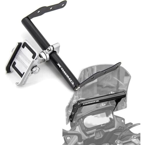 For Honda CB 500X CB500X 2016 2017 2018 2019 Motorcycle GPS/SMART PHONE Navigation GPS Plate Bracket Adapt Holder Black