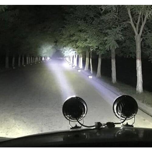 6 Inch High/Low Beam led Work Light Off Road driving headLight Roof Bar Bumper Spotlight for Jeep 4x4 Truck SUV Cabin Car ATV