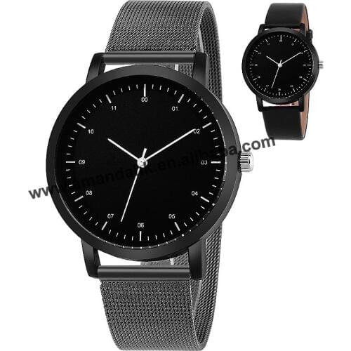 High Hot Sale Women Leather Watch Hot Fashion Goods Simple Casual Watches Men Casual Leather Quartz Dress Wrist Watch