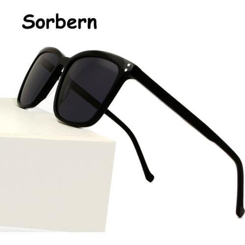 Acetate Rivet Sunglasses Men Cr39 Gradient MenS Sun Glasses For Male Women Square Frame Vintage Gafas De Sol Uv400 Protection