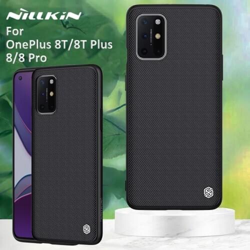 Nillkin for OnePlus 8T / 8T Plus / 8 / 8 Pro case back cover Textured protective Nilkin nylon fiber TPU PC cases