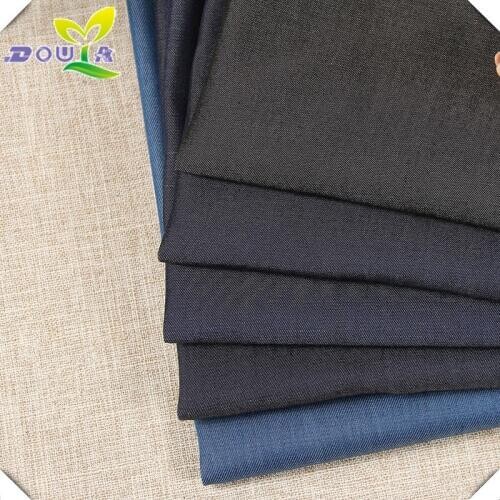 New denim fabric denim shirt cloth dress fabric wholesale multicolor denim