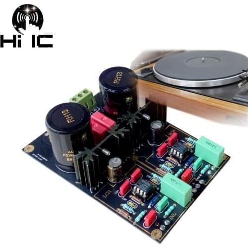HIFI DUAL Circuit turntable AirViny MM/MC Ampfinished Amplifier Board Magnetic Head Player Board for Phono Stage