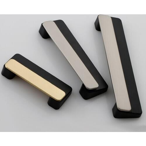 Modern Drawer Hidden Handle American style Cabinet Pulls Wardrobe Door Knob Handle Shoe cabinet handle Furniture Hardware