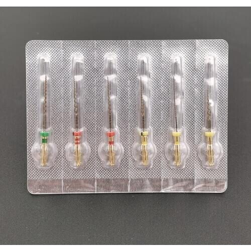 Dental Instrument SOCO SC Pro Endo Rotary File 25mm Assorted Nickel Titanium Root Canal Files Stomatolog Rotary Endodontics File