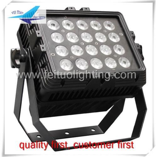 4pcs/case led architectural lighting outdoor lighting 20x15w 5in1 rgbwa flood light dmx ip65 wall washer