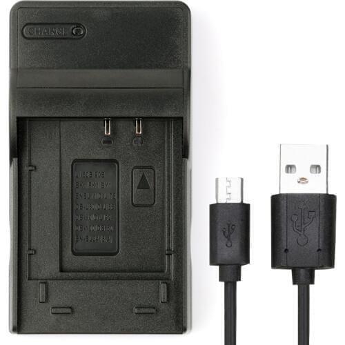 LANFULANG D-LI78 Micro USB Battery Charger for Pentax Optio L50 M50 M60 S1 V20 W60 W80