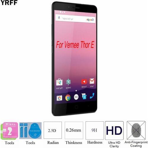 2PCS 2.5D 0.25mm 9H Tempered Glass Screen Protector Protective Film For Vernee Thor E For Vernee MARS Pro Free Tools