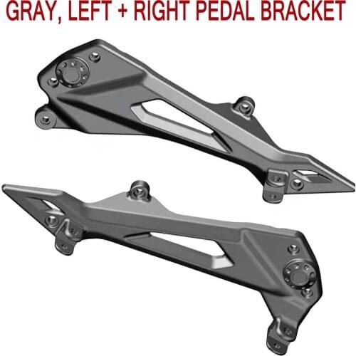 Zontes ZT125 Front Rear Pedal bracket Footrest Footrest Foot Pegs For Zontes G1-125 G2-125 125-U ZT125-U1 ZT125-U2 125-Z2