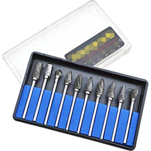 3 * 6mm tungsten steel rotary file tungsten carbide cutter carbide rotary file alloy cutter