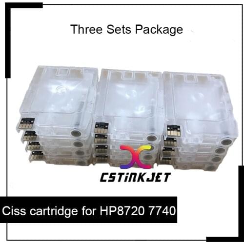 DHL delivery,VA ARC chip ciss ink cartridge for hp 954XL ink cartridge for HP OfficeJet 7740 8710 7720 8210 8710 8720 8730