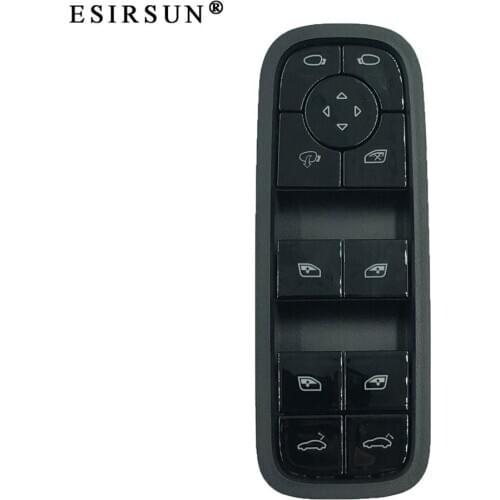 ESIRSUN Window Power Rearview Mirror Control Master Panel Switch Fit For Porsche 971 Panamera Bedienteil Koffer, 971959858C