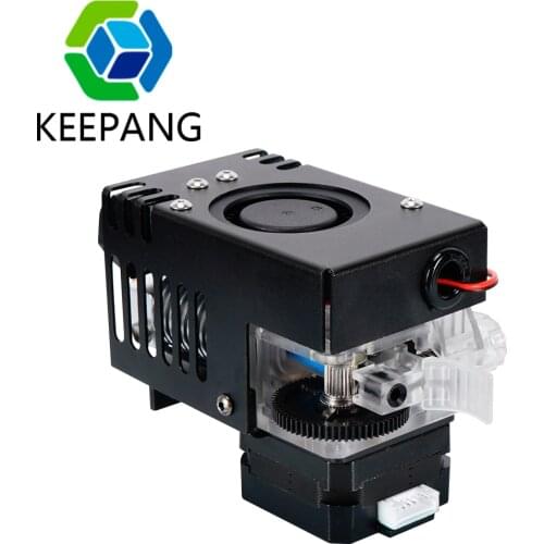 Kee Pang Upgrade Titan MK8 Hotend kit Extruder Fullset for Kingroon KP3S Titan 3D printer for MGN12C Slider Blocking