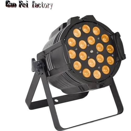 Lyre Led Zoom Wash Dmx Par A Led Light With 18X12W RGBW 4In1 Par Can For Dj Party Disco