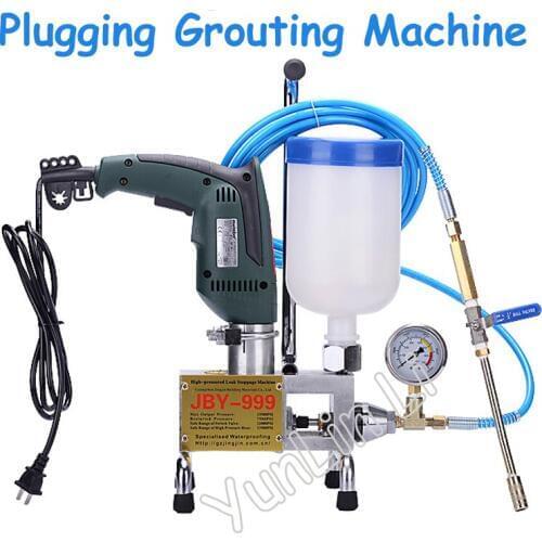 Micro-electric injection pump epoxy polyurethane grouting machine JBY-999 crack plugging high pressure grouting machine