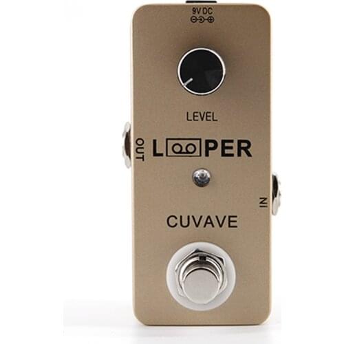 Mini Looper Electric Guitar Effect Pedal Full Metal Shell Max 5 Minutes Recording Time One Footswitch Control Guitar Accessories