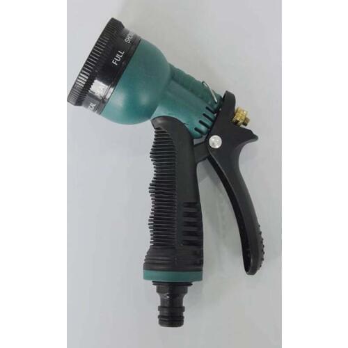 8 pattern durable ajustable hose nozzles garden water gun high-pressure water spray gun for household car wash water gun head