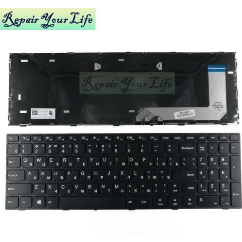 5N20L25937 110-15 110-17 Russian Keyboard for Lenovo IdeaPad 110-15ISK 110-17ACL 110-17IKB 110-17ISK RU Keyboard Black frame