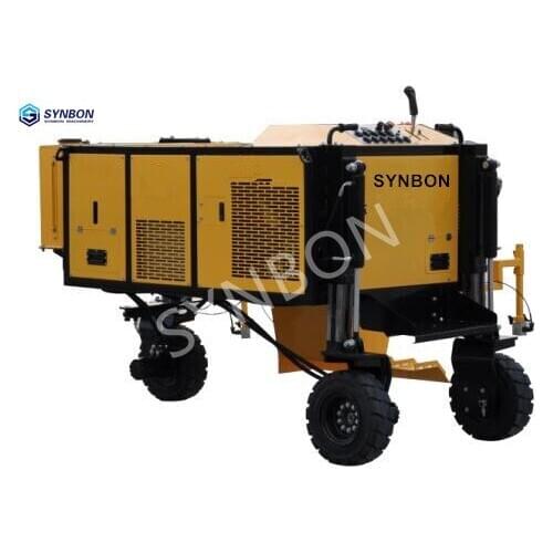 SYSP300 SYNBON new slipform paver Mini Curb Sliding Form Machine concrete pavers Automatic curb paver Concrete machinery