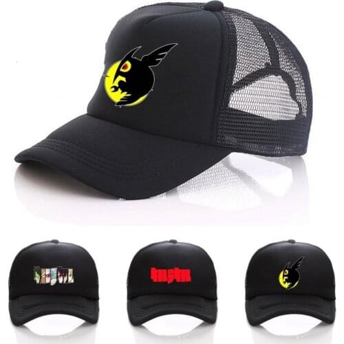 Japan anime Akame ga KILL cosplay boy Girl Hip Hop women men Summer Mesh hat Messy Bun Snapback cap