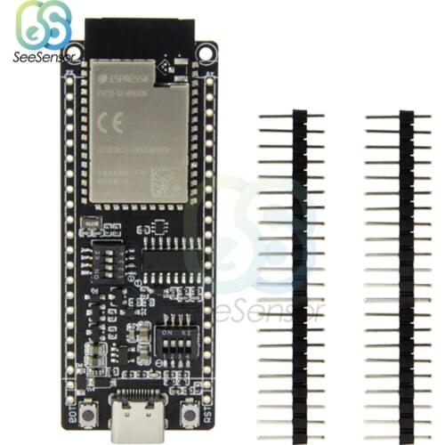 T8 ESP32-S2 ESP32-S2-WOOR V1.1 WIFI Wireless Module Type-C Connector Development Board 2.4GHz-2.5GHz