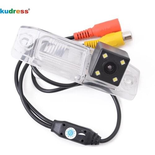 For Kia K3 Cerato forte 2013-2016 2nd GE HD CCD Back up Reverse Rear View Camera 4 LED Camera Reverse Backup Waterproof Camera