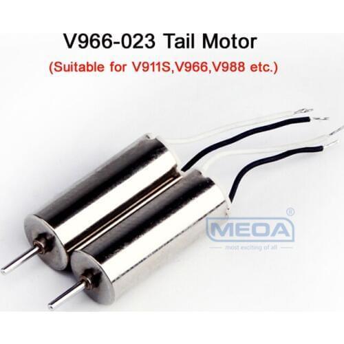 WL Toys RC Helicopter Spare Parts 4CH RC Helicopter Accessories Kit V966-010 Main Motor V966-023 Tail Motor for V911S/V966/V988