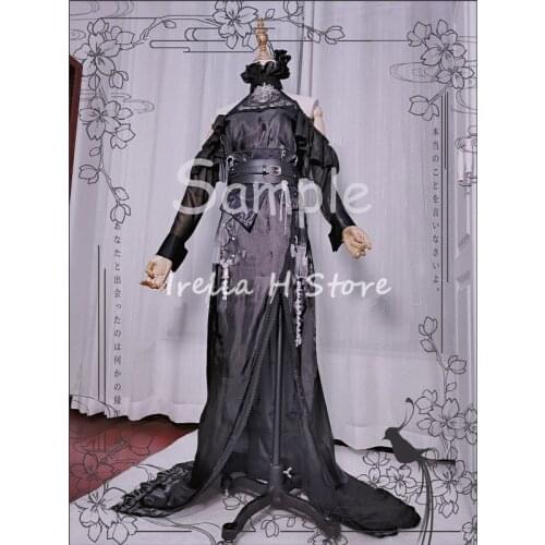 Irelia H Store Custom made/size Shining Arknights Cosplay Shining Black Dress Cosplay costume