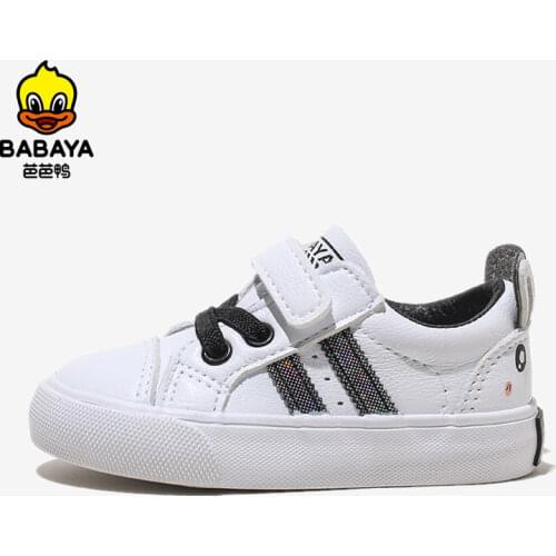 Babaya Baby Girl Shoes 1-3 Year Old Girls Toddler Shoes Antiskid 2021 New Autumn Lovely Casual Baby Shoes Boys White Shoes