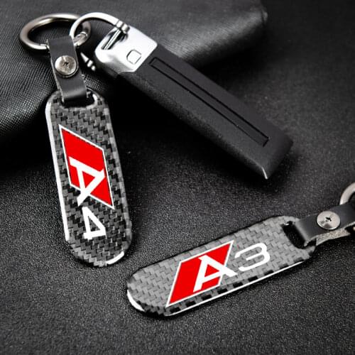 New car trinket/Zinc Alloy Universal quality keychains For audi A3 A4 A5 A6 A7 Q2 Q3 Q5 Q7 Q8 car keychain With Logo Key ring
