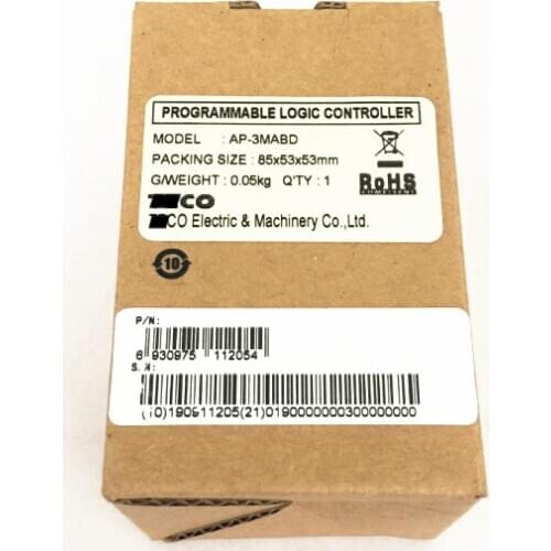 New Original Programmable Logic Controller AP-3MABD PLC 2 Analog Input COM 1 Analog Output COM Expansion Card