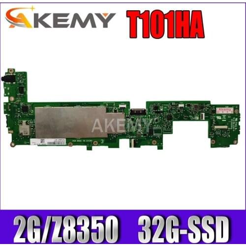 Original T101HA MAIN_BD_2G/Z8350 For Asus Transformer MINI T101H T101HA Motherboard test good free shipping 32G-SSD