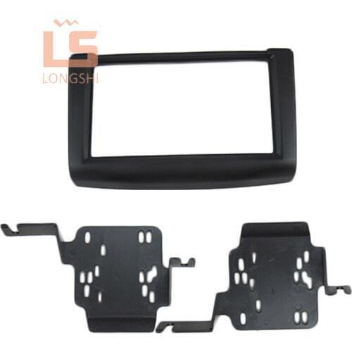 173*98MM Car refitting fascia for Nissan Rogue 2 DIN Dash Mount Kit Adapter Trim dvd frame/front bezel/audio panel Dashboard