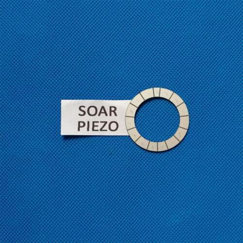 Piezoelectric Ring 40*28*0.5mm-PZT4 B Type Piezo Ceramic Ultrasonic Piezo Crystal used for Motor Chip or Transmission