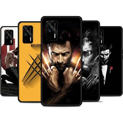Wolverine Marvel For Realme 8 GT Neo Flash Edition Explorer Master Q3 Pro Narzo30 C21 C11 C20A C21Y Phone Case