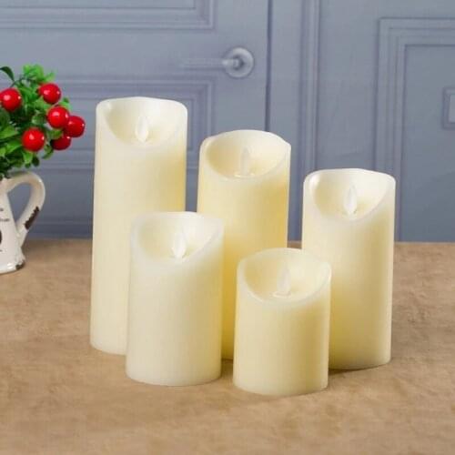 LED Candles Warm White Led Flameless Candles Battery Operated Moving Artificial Tea Light for Wedding Anniversary Party