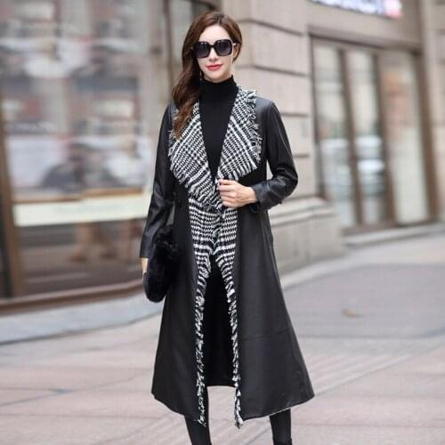 Genuine Leather Jacket Women Real Sheepskin Coat Slim Spring Autumn Korean Fashion Leather Jacket Campera Mujer 16088 YY378