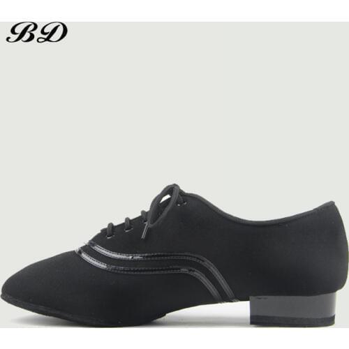 BD DANCE SHOES Latin Shoes Ballroom MEN Shoe Modern Cowhide Sole Super Durable Non-slip BDDANCE 330 Comfortable Feet Two SOLE