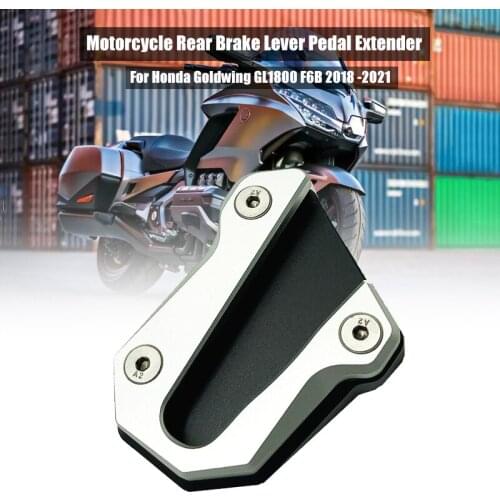 For HONDA Gold Wing 1800 GL1800 Goldwing F6C 2018-2021 2018 2020 Motorcycle Rear Brake Lever Pedal Extender Foot Pegs Enlarge