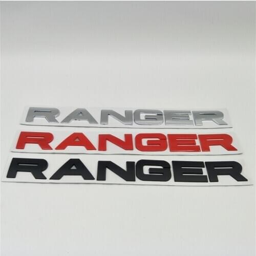 Ranger Front Grille Emblem Rear Boot Logo For Ford Ranger PX MK2 MC 2012-2019 Straight