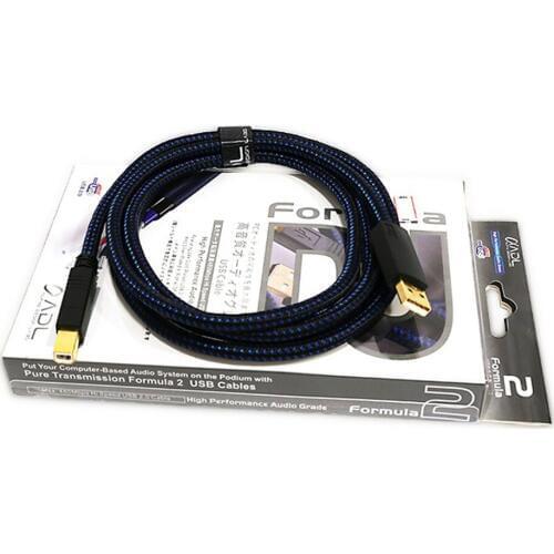 Formula 2 USB Male To B Type Cable, hifi CD amplifier Interconnector Wire