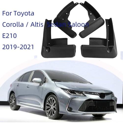 For Toyota Corolla / Altis Sedan Saloon E210 2019-2021 High Quality Mudguard Anti-splash Anti-Fouling Front Rear Fender Car Acce