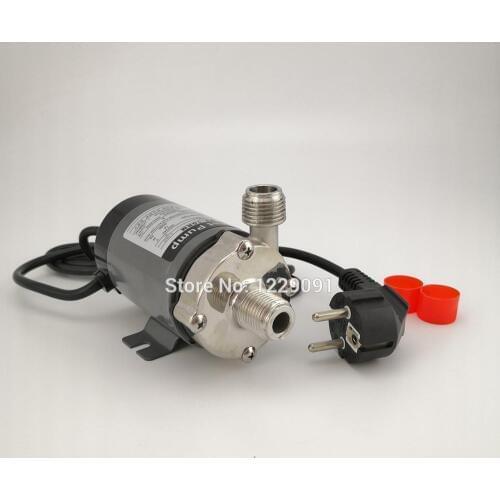 Stainless steel 304 head Magnetic Pump 10R beer brewing pump High Temperature Resisting 140C beer Magnetic Drive Pump Home Brew