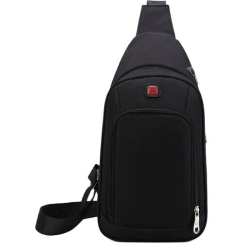 Shuaibo Fashion New Single Shoulder Bag Men Chest Pack Casual Small Shoulder Bag Vintage Crossbody Bags for Men Z652