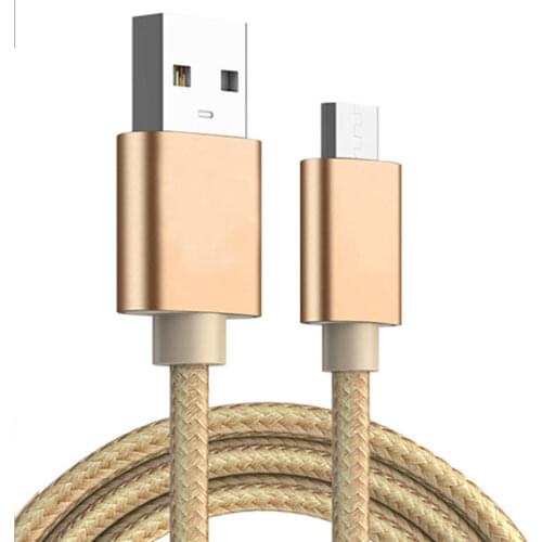 Charge Cable+Powerline,Micro USB Cable Durable Braided Nylon Cord for Samsung, Nexus, LG, Motorola, Android Smartphones(1m/1.5m