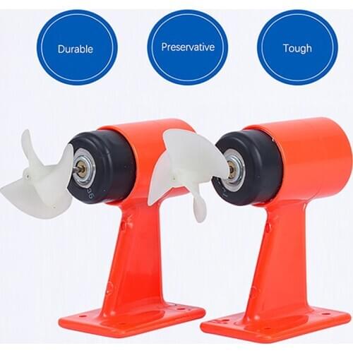 12V Jet Boat Underwater 3-blades Propeller Motor-Engine CW CCW Thruster for DIY RC ROV Robot Bait Boat Nest Ship Submarine